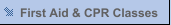 First Aid & CPR Classes